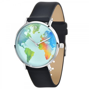 Montre Ariana mappemonde SC Crystal
