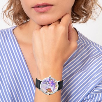 Montre Clémence papillon SC Crystal