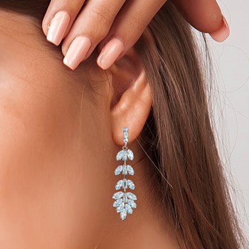 Boucles d'oreilles SC Crystal ornées de Zirconium