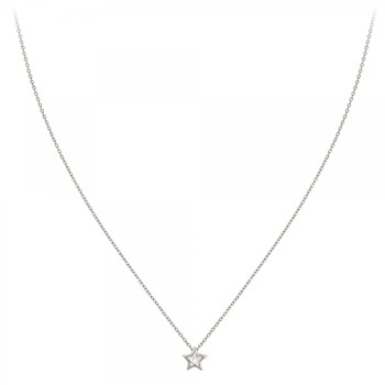 SC Crystal star necklace adorned with Zirconium