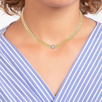 Necklace by SC Bohème adorned with Zirconium
