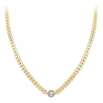 Necklace by SC Bohème adorned with Zirconium