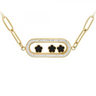 Collier SC Bohème orné de Cristaux scintillants