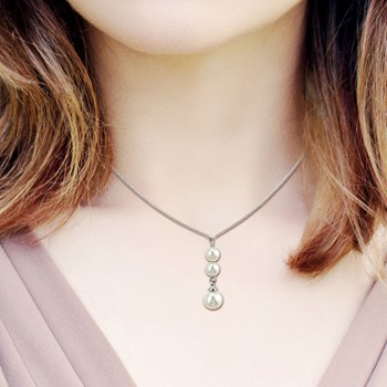 SC Kristallen halsketting