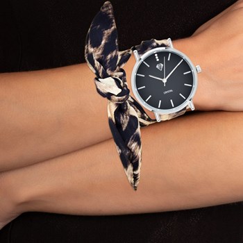 Elona SC Crystal sjaal horloge