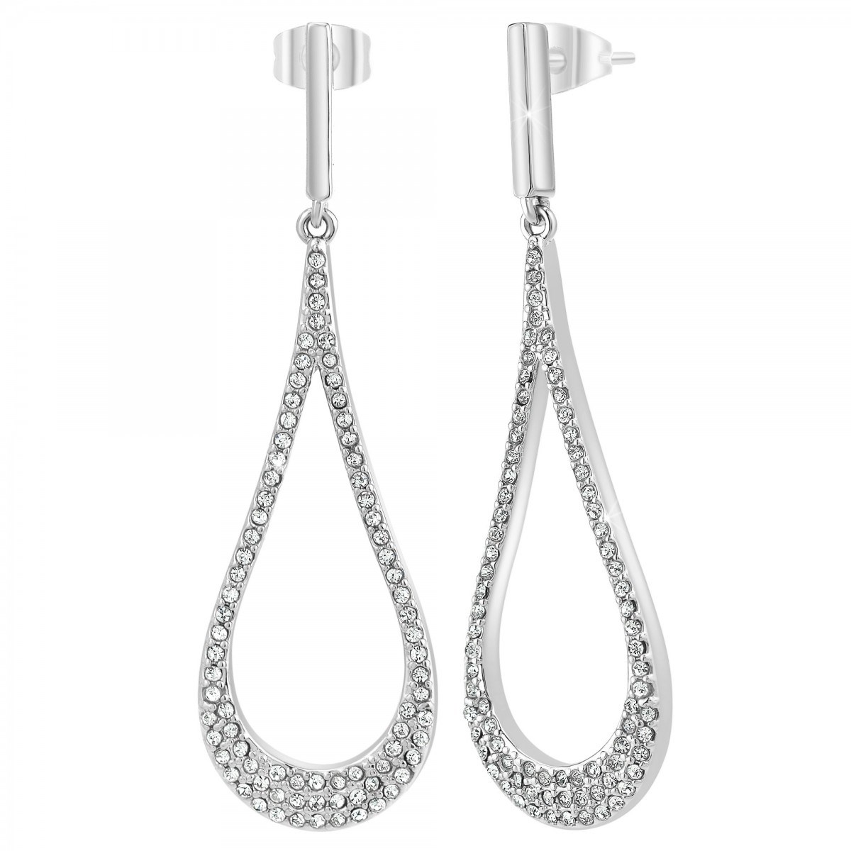 Boucles d'oreilles SC Crystal ornées de Zirconium