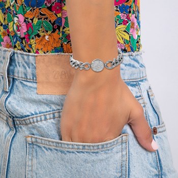 SC Crystal armband met fonkelende kristallen