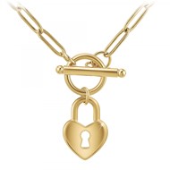 Collier coeur par SC Bohème en acier inoxydable