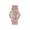 Montre Lulu Castagnette en Cuir Fille Rose - vue V1