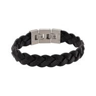 Bracelet DANDY ROCHET Homme Cuir  Noir - HB071501A