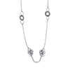 Collier avec anneaux multiples ELISE - vue V1