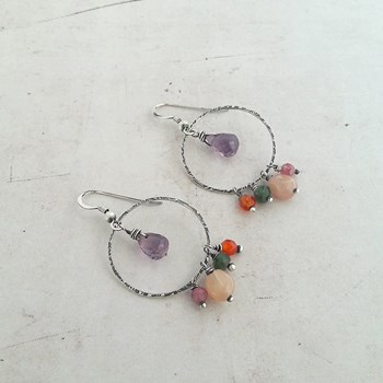 Créoles Ethniques Salvador Argent 925