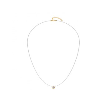 Collier Moon - Doré et Cristal