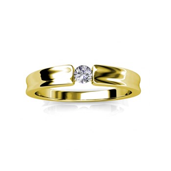 Simplicity Ring - Gold and Crystal