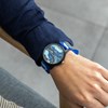 Montre Homme CHTIME bracelet Silicone Bleu - vue V2