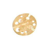 Bague ajustable en plaqué or - Bijou de créateur