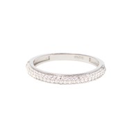 Bague 'Amour Innocent' Or Blanc