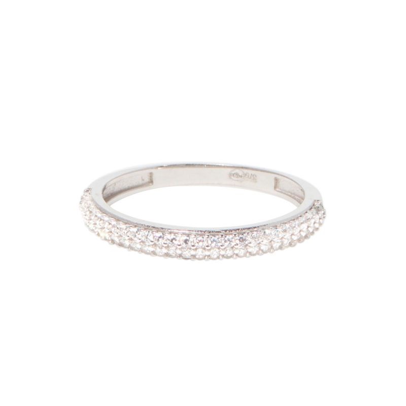 Bague 'Amour Innocent' Or Blanc
