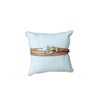 Bracelet en cuir mixte marron Cherokee fait main - vue V3