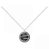 Collier Amelia en Argent avec oxyde de zirconium blanc