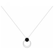 Collier Sariah en Argent avec oxyde de zirconium blanc