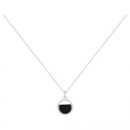 Collier Evelyn en Argent avec oxyde de zirconium blanc