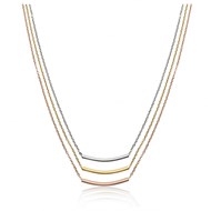 Collier multi-chaînes en Acier