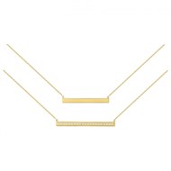 Collier multi-chaînes en Acier