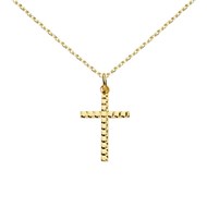 Médaille Croix Or Jaune - Chaine Dorée