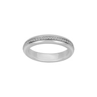 Bague Daisy en Argent avec oxyde de zirconium blanc