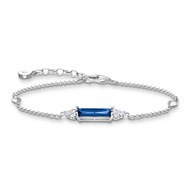 Bracelet Thomas Sabo pierre bleu marine