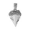 Collier Homme Dent De Requin Argent - vue V2