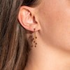 Boucles d'oreilles Bianca en pierres Grenat - vue V2