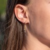 Boucles d'oreilles Bianca en pierres Lapis-lazuli - vue V5