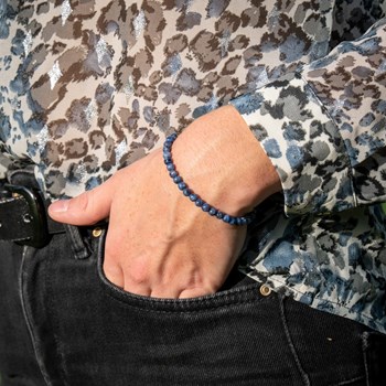 Serena bracelet in Sodalite stones