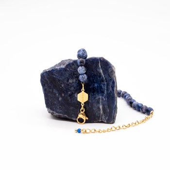 Serena bracelet in Sodalite stones