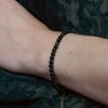 Bracelet Serena en pierres Obsidienne - vue V2