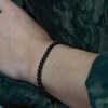 Bracelet Serena en pierres Obsidienne - vue V4