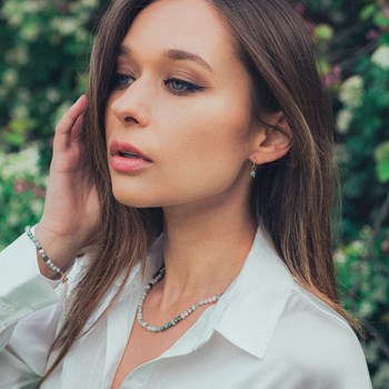 Serena armband met Agaat Boom stenen