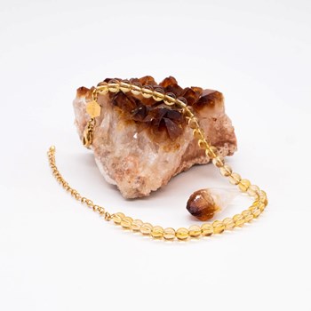 Serena armband in Citrien stenen