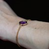 Collier et bracelet Hexalia en pierres Améthyste - vue V5