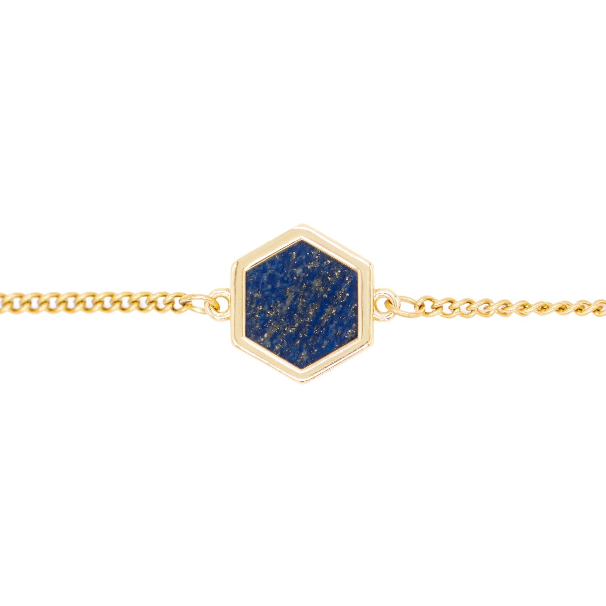 Collier Hexalia en pierres Lapis-lazuli - vue 3