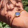 Bracelet Hexalia en pierres Lapis-lazuli - vue V3