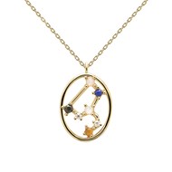 Collier PD Paola ZODIAC lion
argent plaqué or