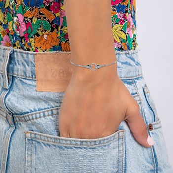 SC Kristallen slangen armband versierd met Zirkonium