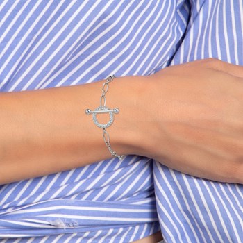 SC Crystal bracelet with sparkling crystals