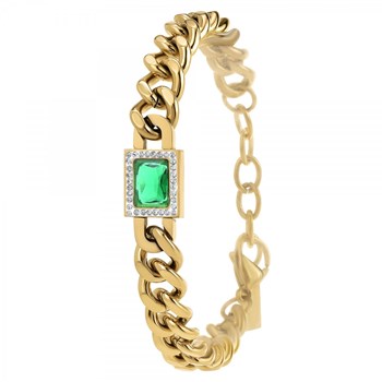 Bohemian SC armband met fonkelende kristallen