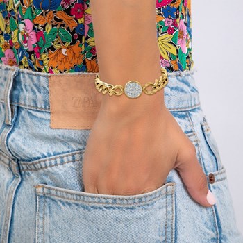 Armband van SC Bohème met fonkelende kristallen