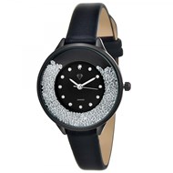 Montre Aurélie élégante SC Crystal ornée d'un véritable diamant blanc
