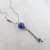 Sautoir Ethnique Lapis Lazuli Argent 925 - vue V3